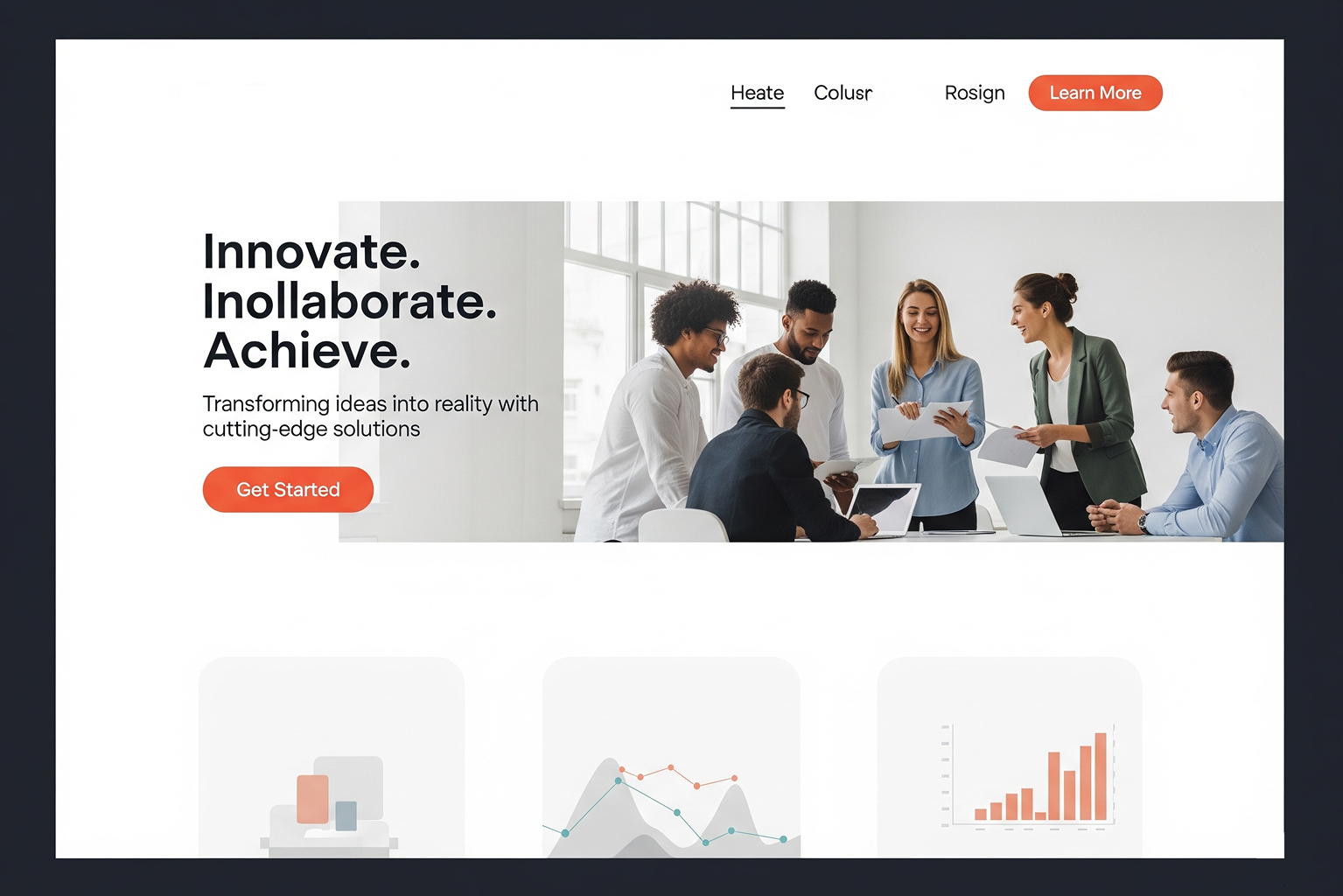 Landing page